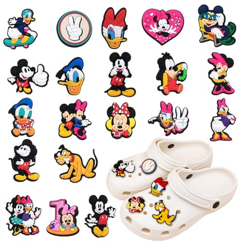 Shoe Charms Decorations for Clogs, Anime Charm Shoe Accessorie Set, Cute Kids Shoe Charms, DIY Shoe Accessories Charms Gifts Boys Girls Teens Adults for Summer Clog Sandal Bracelet Badges Wristband