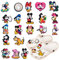 Shoe Charms Decorations for Clogs, Anime Charm Shoe Accessorie Set, Cute Kids Shoe Charms, DIY Shoe Accessories Charms Gifts Boys Girls Teens Adults for Summer Clog Sandal Bracelet Badges Wristband