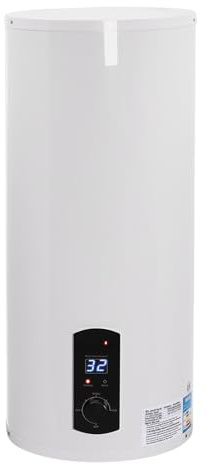 Scaldacqua elettrica 50/80/100/120 litri, scaldabagno elettronico 2000 W, schermo a LED, verticale, scaldabagno elettrico, scaldabagno a sospensione (100 L)