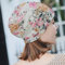 2024 Druckkopf Spitze Wrap Schal Stretch Verlust Muslimischer Turban Frauen Haar Hut Baseball Caps Kleinkind Baseball Caps, beige, Einheitsgröße