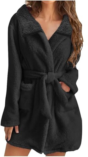 Bademantel Mit Kapuze Damen Bademantel Fleece Damen Bademantel Damen Große Größen Kuschelige Bademäntel Bademantel Damen Beige Bademantel Damen Fleece Vossen Bademantel Damen