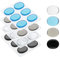 SGERUFZ 24 Stück Gel Silikon Pads Drum Damper Trommel Mute Stoßdämpfer Zubehör für Schlaginstrumente