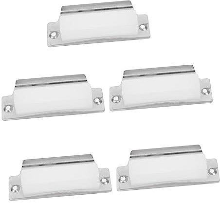 jojofuny 5-teiliges Set Edelstahl-türsicherungsgerät Türschutz Sicherheitshaken Kindersicherung Türverschluss Sicherheitstürstopper