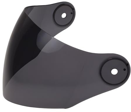MT HELMETS Visier Helmvisier original für MT Jethelm Street S (schwarz getönt)