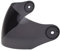 MT HELMETS Visier Helmvisier original für MT Jethelm Street S (schwarz getönt)