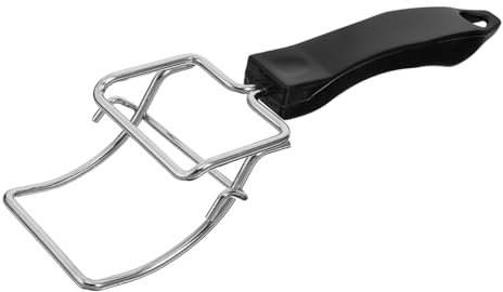 Zerodeko Pinza Antiscottatura per Teglia da Forno Clip in Acciaio Inossidabile Utensile Multifunzione per Tostapane e Friggitrice ad Aria Rimozione Sicura dei Vassoi Caldi