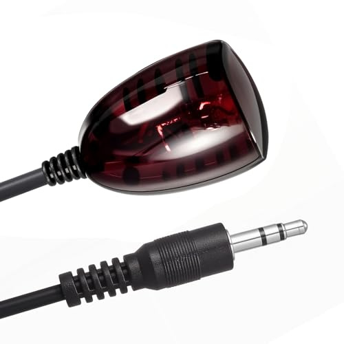 baolongking 3.5mm Plug Infrared Receiver Extension Cable, Suitable for Cable TV Set-top Boxes, DVRs and STBs with Frequencies from 38 to 56 kHz.