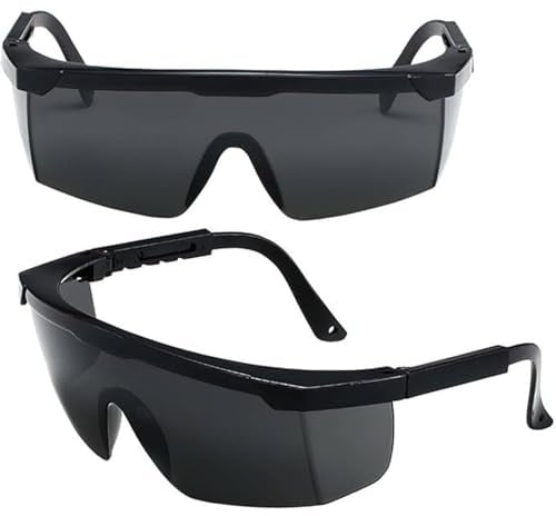 2Stück IPL Schutzbrille,Leichte Sicherheitsbrillen Wellenlänge 200nm-2000nm | Laser Sicherheitsbrillen mit UV Schutz, Kosmetischer Augenschutz