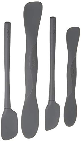 Tovolo 81-21822 Silicone Mini Tool Set, Charcoal-Set of 4