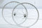 700c WHEELS 5, 6 7 SPEED QUICK RELEASE HUBS 135mm O.L.D DOUBLE WALL WHITE RIM