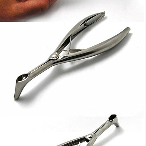 Pinze per naso per narice in acciaio inox per speculum nasale dilatatore per controllare il farmaco specifico (per adulti e bambini)