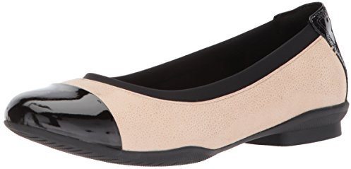 CLARKS Damen Neenah Garden Ballerinas, Nde Int NBK Blk Pat Lthr, 37 EU