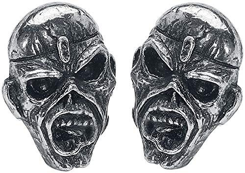 Iron Maiden Piece of Mind Set Ohrringe Farbe Silber