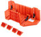 Saw Storage Miter Box, 14inch Wood Cutting Mitre Box Universal 4 Angles Pruning Hand Saw Cutting Woodworking Tool with Clamp for Architectural Working