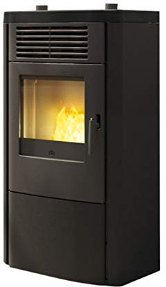Edilkamin Pelletofen Klik | dunkelgrau | 8,3 kW