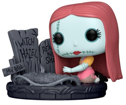 Funko Pop! Disney: The Nightmare Before Christmas 30th - Sally With Gravestone - Figura de Vinilo Coleccionable - Idea de Regalo- Mercancia Oficial - Juguetes para Niños y Adultos - Movies Fans