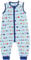MOEMOE BABY Gigoteuse a Pied Tog 1,0 Gigoteuse Bébés Gigoteuse avec Jambes Gigoteuse avec Pieds Toddler Sac de Couchage,Polaire Couverture Longueur 64cm/pour 6-12 Mois,Train,80
