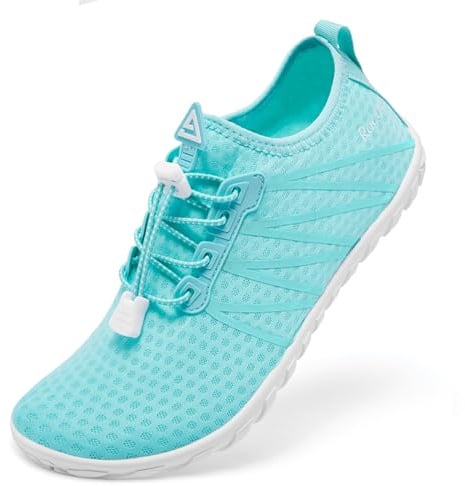 Racqua Women Men Water Shoes Barefoot Sport Beach Swim Shoes
