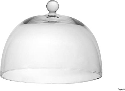A.L.E. IMPORT S.R.L. UNIPERSONALE Cloche ALE-Cristal avec POMO MM.280XH.205 16-1354C Emballage Alimentaire, Non Applicable, Multicolore, Unique