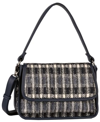 Gabor bags Lexie Damen Überschlagtasche Umhängetasche Mittelgroß Blau