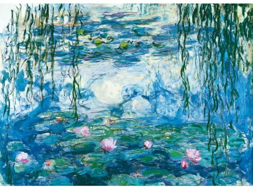 MISITU Puzzle 2000 Teile für Erwachsene Claude Monet Seerose 2000 Teile Puzzles für Kinder ab 14 Jahren