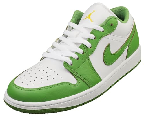 Jordan Men's 1 Low SE White/Chlorophyll-Lightening (HF4823 100)