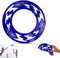 SRV Hub 1x Blue Super Light Speed Skimmer, Laser Cut Flying Frisbee Throw and Catch Toy, Kids Adults Outdoor Beach Garden Flying Disc Frisbee Ring Size - 22.5cm (Dia)