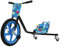 Drift Trike Carbon Fiber Blaue Nummer Drift Dreirad Pedal Drift Trike Drift Kart für Kinder, rutschfeste Gummigriffe Pedal Go Kart Drift Scooter 3 Räder Fahrrad für Kinder im Alter von 6 und höher