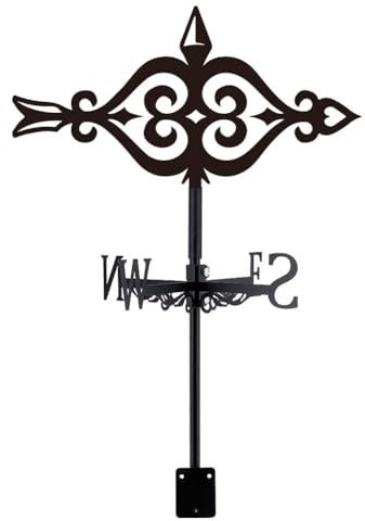 SUPERDANT Wetterhahn Für Dachmontage Vintage Pfeil Metall Wetterfahne Windrichtungsanzeiger Windfahnen Schilder Für Bauernhof Garten Im Freien Scheunen Garten Patio Dekor Wetterfahne Yard