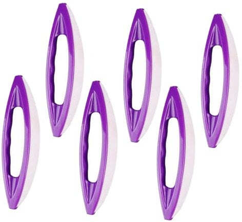Homoyoyo 6pcs Nail Polisher for Professional Manicure Soft Material Nail Art Brush and Buffer for Polishing and Waxing Easy to Store and Reusable