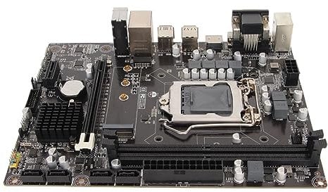 H310 LGA 1151 Motherboard, Gaming Mainborard Supports 8th 9th Generation Double Channel DDR4 Memory Slot Desktop Processors Motherboard for Lvy Bridge for LGA1151 Micro ATX DDR4