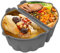 Slow Cooker Liner, Silicone Slow Cooker Divider Liners, 1 Pair Reusable Pot Divider Meat Slower Cooker Liner, Oval Shape 6-8 Qt Rice Cookware Dishwasher Safe Gadget for Housewife