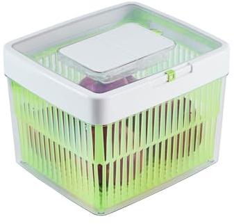 lakeland StayFresh Produce Keeper 4L Preserves Fruit and Veg Drains and Catches Excess Water Keeps Fresher for Longer