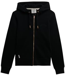 Superdry Essential Logo Full Zip Sweatshirt XL Black
