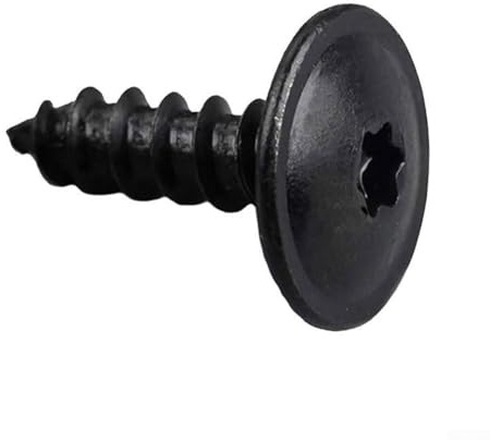 Automotive Fasteners Torx Screws Bumper Engine Shield Cover Tray Clips Fastener Retainer Set Car Trim Plastic Rivets 10 Pack