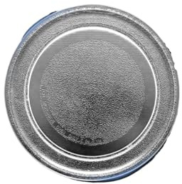 Microwave Oven Glass Turntable Tray， Compatible for Panasonic ，Glass Plate Replacement