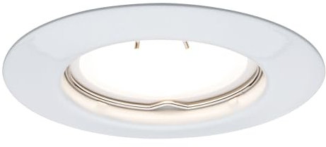 Paulmann 3951 TIP LED Einbauleuchten-Set 3x3W Einbaustrahler Komplettset Einbaulicht inkl. GU10 Leuchtmittel Spot Weiß Deckeneinbaustrahler starr