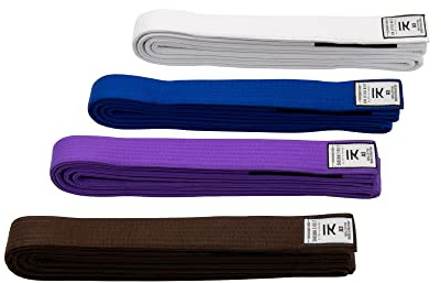 IKKEN BJJ Bälten Storlekar (A3, brun)