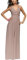 OBEEII Damen Elgant Multiway Rückenfrei Neckholder Abendkleid Frauen Brautjungfernkleid Verlobungs-Kleid Abschluss Geknotetem Bandage Rücken Kreuz Lange Sommer Strandkleid Hellbraun XS
