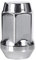 Hansen Styling Parts 24 tuercas de rueda cromadas, 12 x 1,25 mm, con cono de 60°, ancho de llave: 19 mm