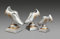 Henecka Fussball-Pokal, Resinfigur Fußballschuh, Silber mit Gold, mit Wunschgravur, Größe 20 cm