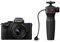 Panasonic Lumix DC-G110VEG-K Systemkamera (20 MP, 4K, Bildstabilisator, 7,5cm Touch, 12-32mm Objektiv, Stativgriff, schwarz)