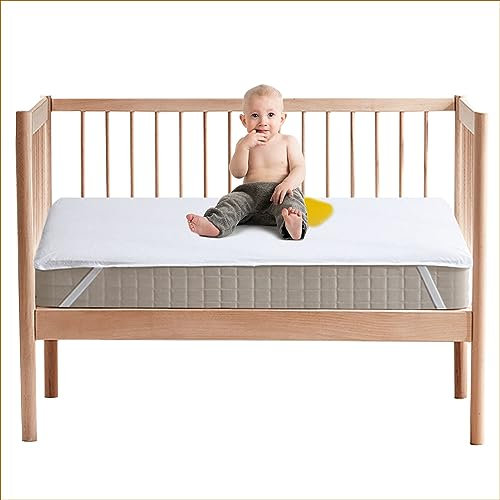 Beedsooth Matratzenschoner 70x140 Wasserdicht, Oeko-TEX Zertifiziert rutschfest Undurchlässig Matratzenschutz, Baby PIPI Schutz wasserdichte Unterlagen für babybett höhe 5-15cm