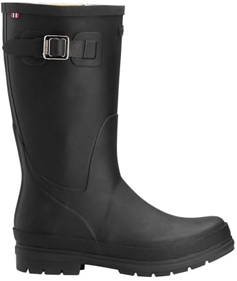 Viking Vendela Jr Rubber Boots, Black/Yellow, 37