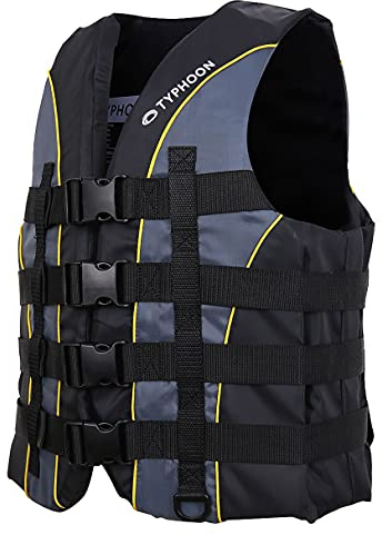 Typhoon 50n Impact Buoyancy Jacket for Wakeboarding Jetski Waterski SUP (XS-S)