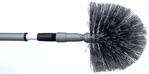 le plus de l'entretien Balai tête-de-loup avec son manche télescopique en Vinyle pour Tapis