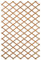 Enrejado extensible de madera, rejilla para trepadores de madera maciza, valla de celosía de madera para jardín, terraza, balcón, 50 x 150 cm natural