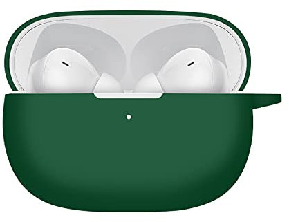 GMUJIAO Custodia per Redmi Buds 4 PRO,Silicone Liquido Custodia,Redmi Buds 4 PRO Custodia Protettiva,Custodia Protettiva in Silicone[Antiurto]-Verde