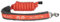 Horses, Führstrick Joy, Pferde Führstrick, aus röhrenförmigem Nylon und Metall, Flacher Nylongriff mit weicher Fellbeschichtung (Orange)