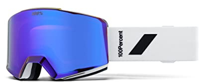 100% Norg Skibrille, White-hiper Violet Mirror